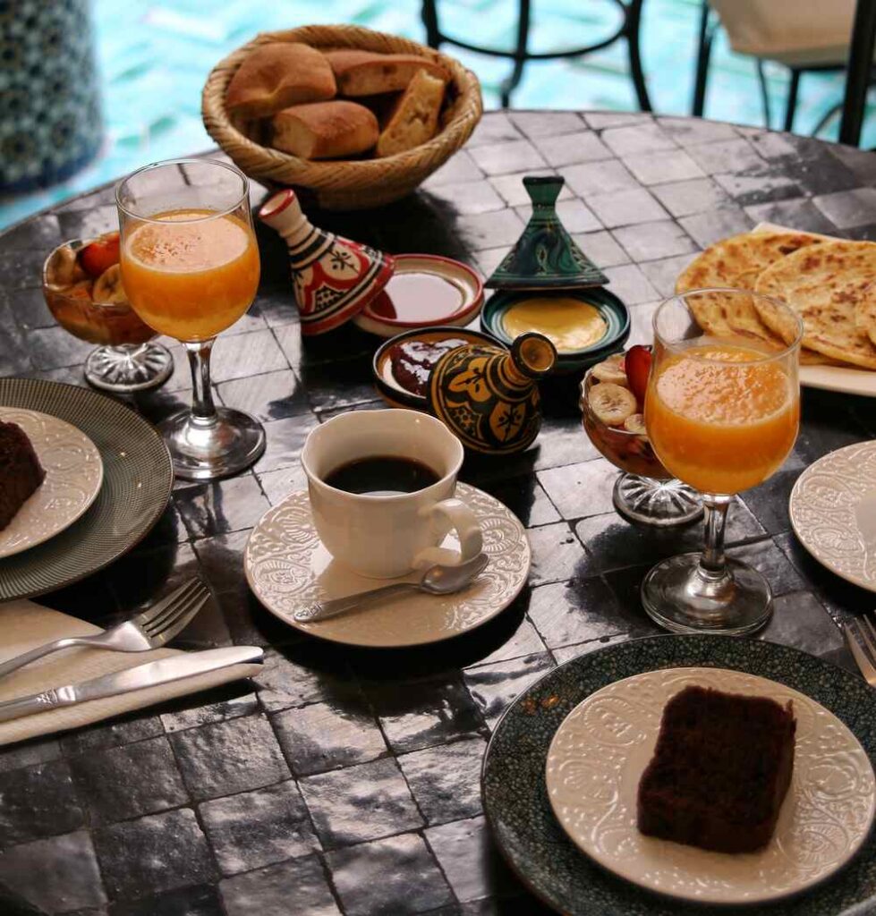 Riad Dollar des sables petit déjeuner