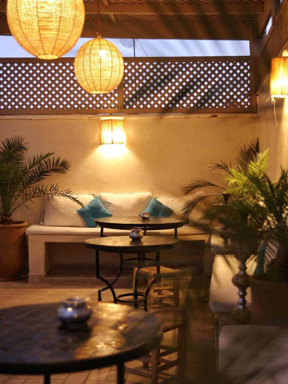 Riad Dollar des Sables Marrakech terrasse 4