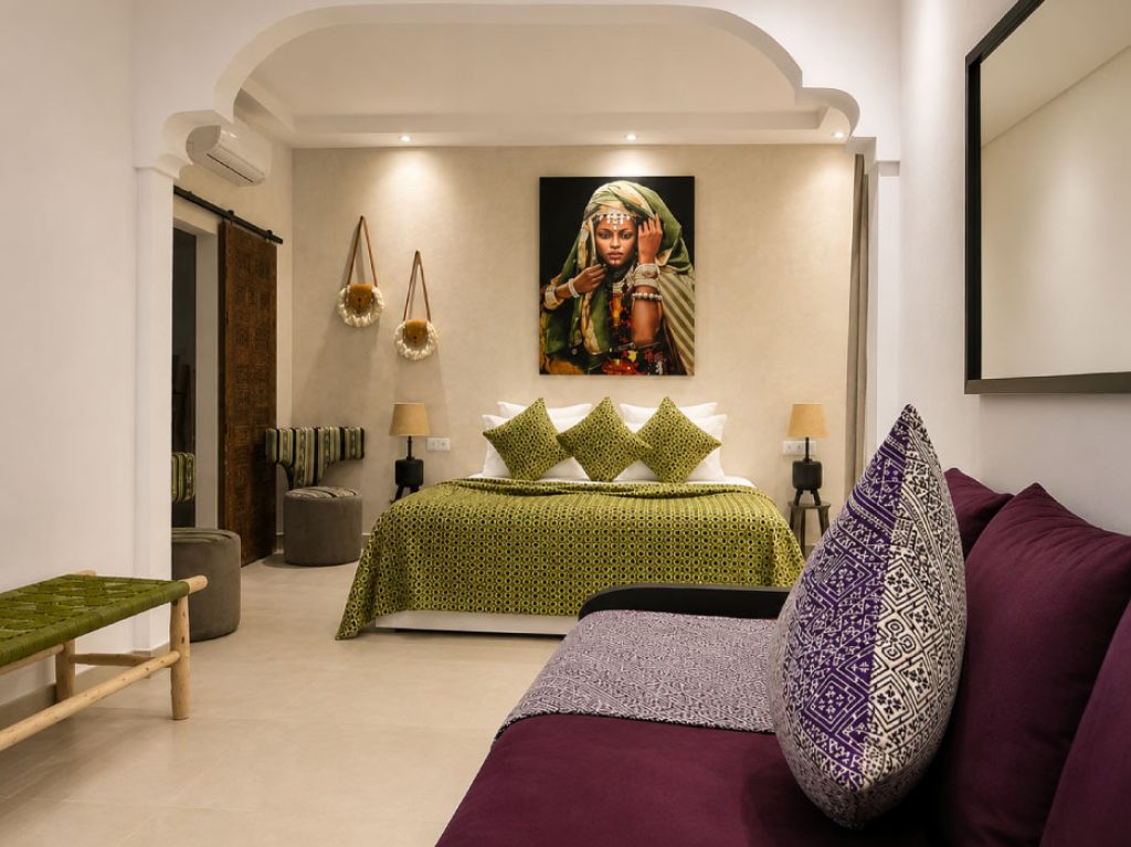 Riad-Dollar-des-Sables-chambre-tableau